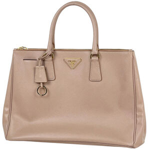 Prada handbag, Galleria, Saffiano leather, pink, women's.